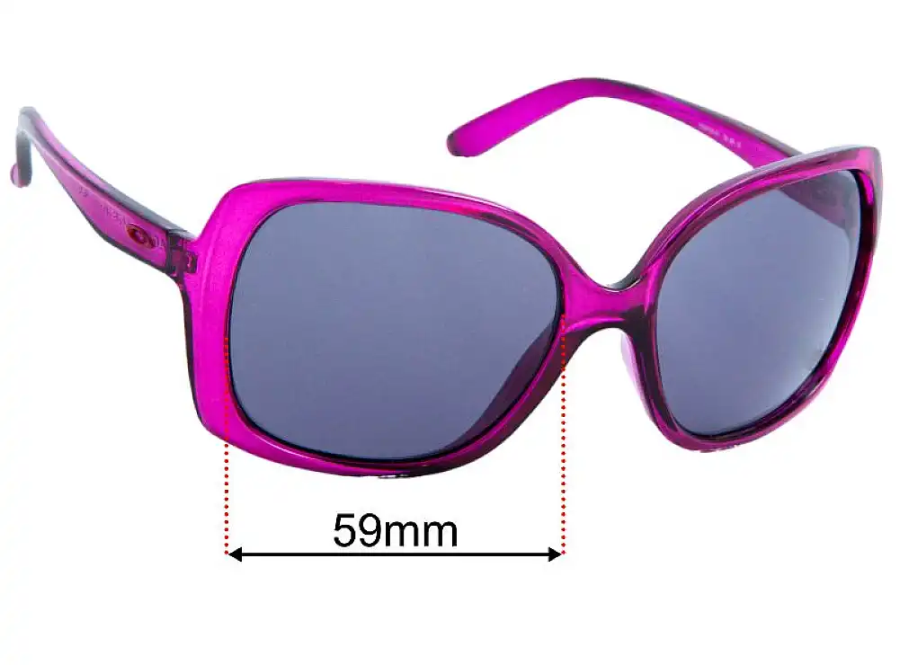 Oakley Beckon OO9125 59mm Replacement Lenses